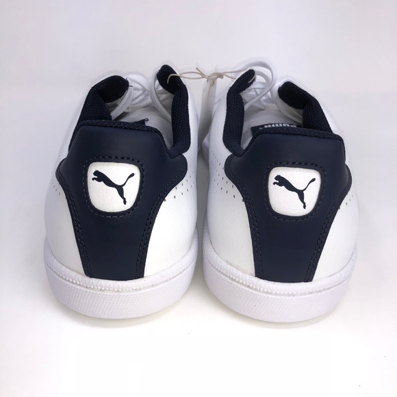 Puma Smash Perf C Men's Sneaker Tennis Shoes White - Picture 6 of 7